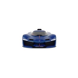 ALPINE ALPENGLOW HY6 SPECULAR BLUE 2024 OttO mobile 1:18 Resinemodell (Türen, Motorhaube... nicht zu öffnen!)